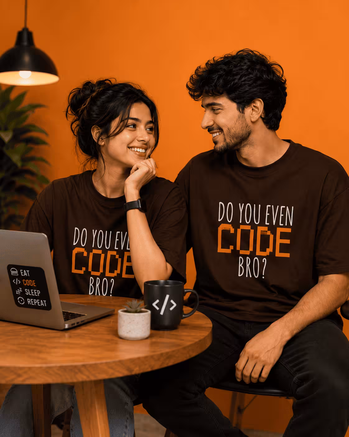 do-you-even-code-bro-funny-couple-coding-programmer-tshirt