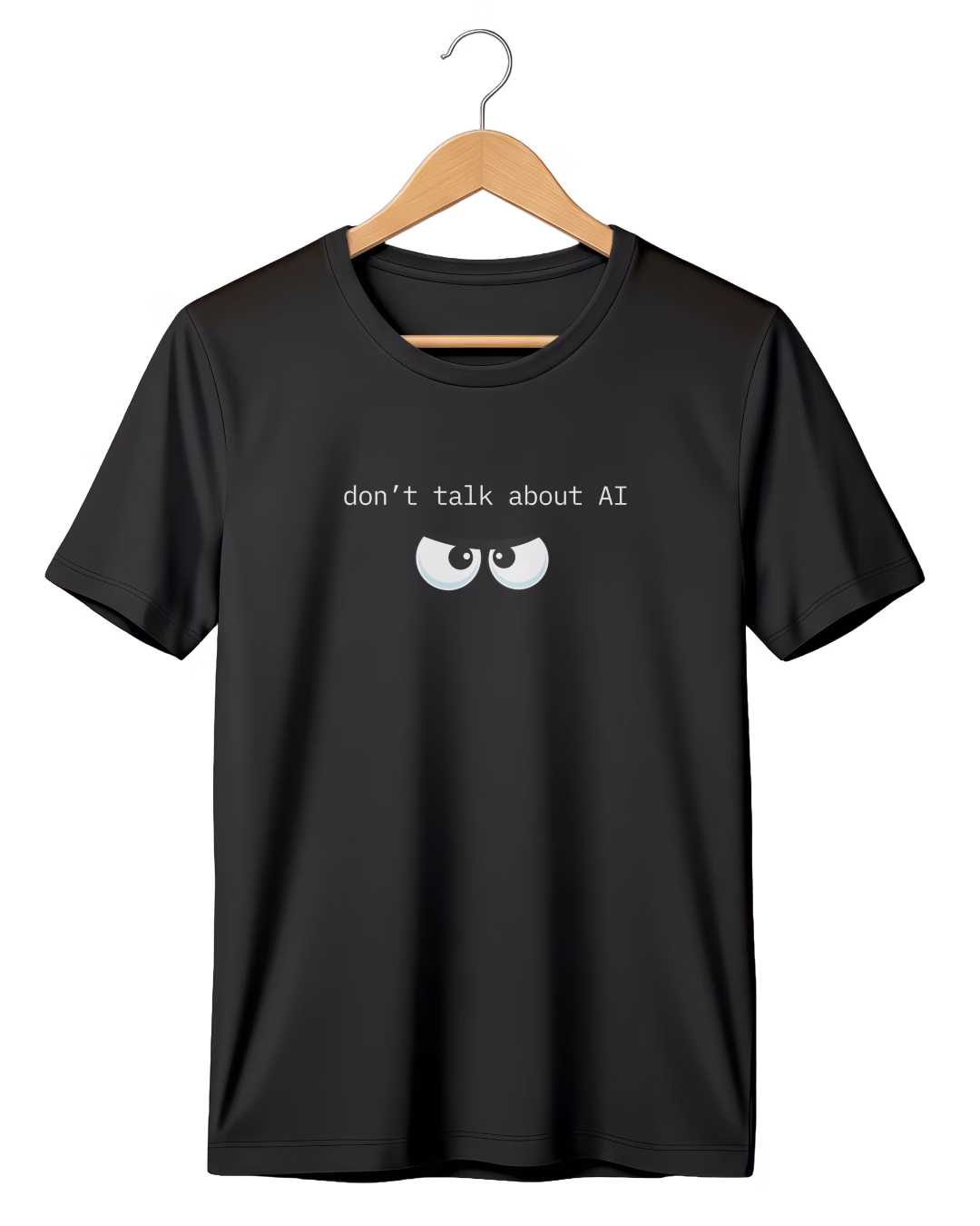 dont-talk-about-ai-black-coding-t-shirt